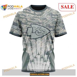 Custom Kansas City Chiefs Honor US Air Force Veterans Shirt NFL Hoodie 3D 3