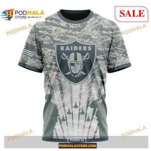 Custom Las Vegas Raiders Honor US Air Force Veterans Shirt NFL Hoodie 3D 3