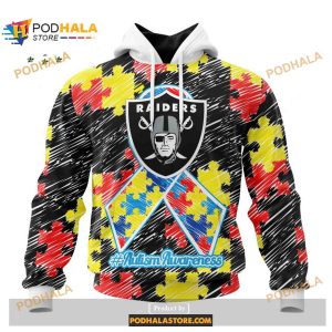 BEST NFL Las Vegas Raiders Special Mix Stripes Design Cycling Jersey Hoodie