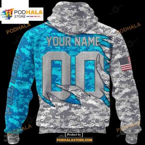 Custom Lions Camo US NFL Hoodie 3D LIMITED EDITION 2