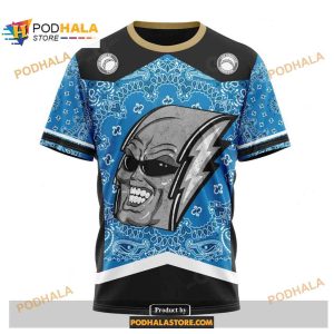 Custom Los Angeles Chargers Unisex Kits In Classic Style NFL Hoodie 3D 3