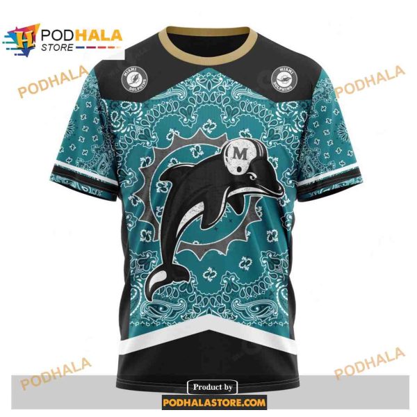 Custom Miami Dolphins Unisex Kits In Classic Style NFL Hoodie 3D