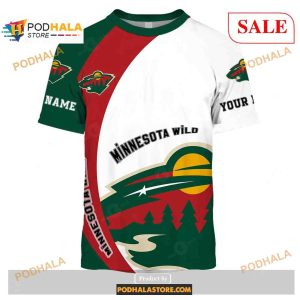 Custom Minnesota Wild Sweatshirt Nhl Hoodie 3d You Laugh I Laugh You Cry I Cry 2