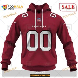 Custom NFL Arizona Cardinals Home Shirt Hoodie 3D 1