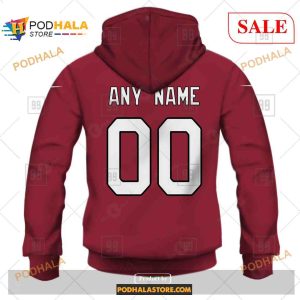 Custom NFL Arizona Cardinals Home Shirt Hoodie 3D 3