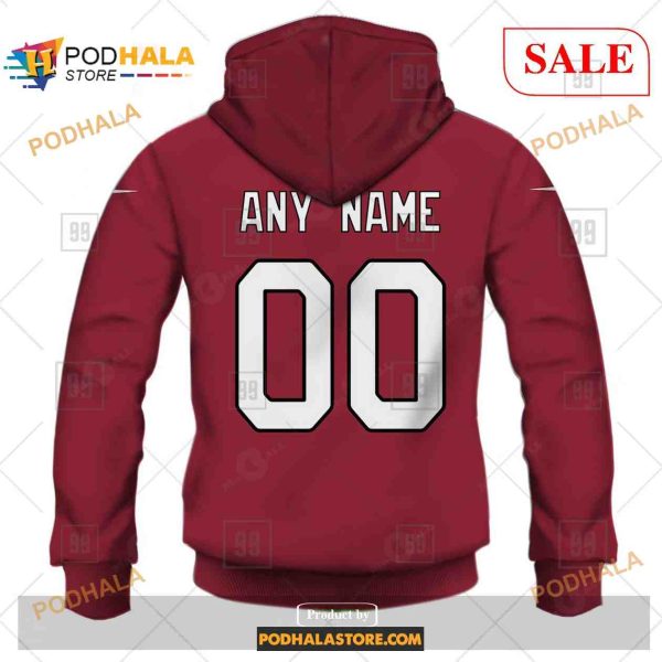 Custom NFL Arizona Cardinals Home Shirt Hoodie 3D