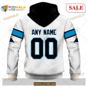 Custom NFL Carolina Panthers Road Jersey Shirt Hoodie 3D 3