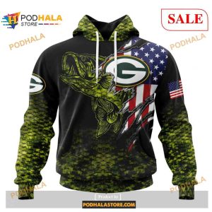 20% OFF Green Bay Packers Camo Hoodie 3D Printed - Limited Quantities – 4  Fan Shop