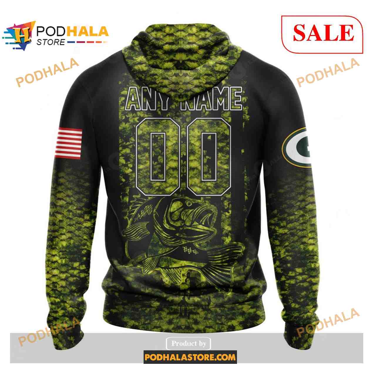 Custom NFL Green Bay Packers Special Camo Fishing Shirt Hoodie 3D - Bring  Your Ideas, Thoughts And Imaginations Into Reality Today