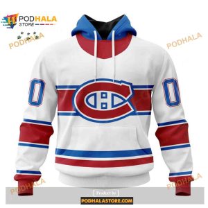 Nhl Montreal Canadiens Reverse Retro 3D Hockey Jerseys