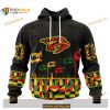 Custom NHL Nashville Predators Celebrate Black History Month Shirt Hoodie 3D