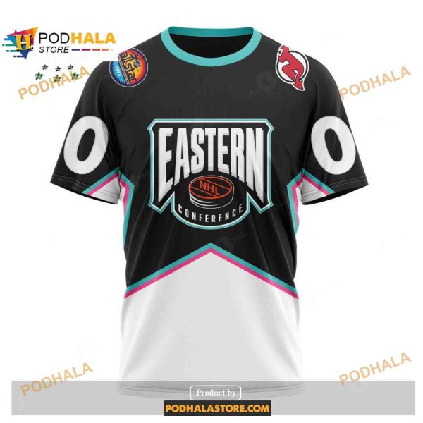 Custom NHL New Jersey Devils All-Star Eastern Conference 2023 Shirt Hoodie 3D