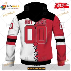 Custom NHL New Jersey Devils Mix Color Jersey 2023 Shirt Hoodie 3D 3