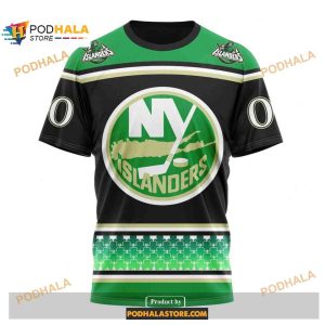 Custom NHL New York Islanders Hockey Patricks Day Shirt Hoodie 3D 3