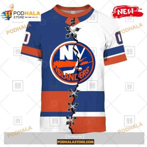 Custom NHL New York Islanders Mix Color Jersey 2023 Shirt Hoodie 3D 2