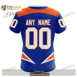 Custom NHL New York Islanders Reverse Retro Redesign Shirt Hoodie 3D 4