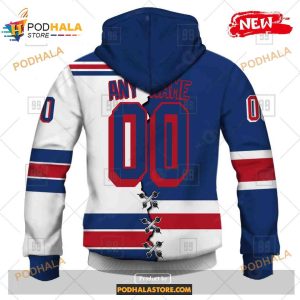 Custom NHL New York Rangers Mix Color Jersey 2023 Shirt Hoodie 3D 3
