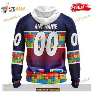 Custom NHL New York Rangers Puzzle Game Gradients Full Color Shirt Hoodie 3D 2