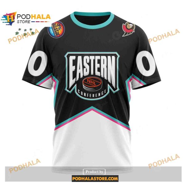Custom NHL Ottawa Senators All-Star Eastern Conference 2023 Shirt Hoodie 3D