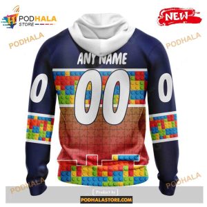 Custom NHL Ottawa Senators Puzzle Game Gradients Full Color Shirt Hoodie 3D 2
