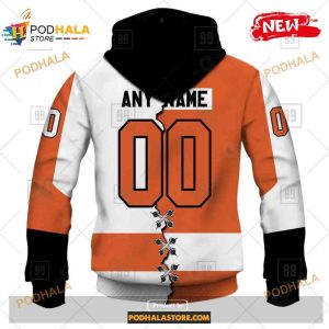 Custom NHL Philadelphia Flyers Mix Color Jersey 2023 Shirt Hoodie 3D 3