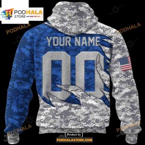 Custom Name Colts Camo US Shirt NFL Hoodie 3D LIMITED EDITION 2