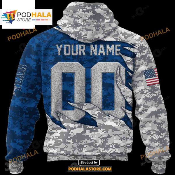 Custom Name Cowboys Camo US Shirt NFL Hoodie 3D LIMITED EDITION