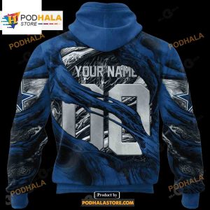 Custom Name Cowboys Demon Eyes Shirt NFL Hoodie 3D LIMITED EDITION 2