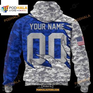 Custom Name Giants Camo US Shirt NFL Hoodie 3D LIMITED EDITION 2