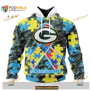 Custom Jacksonville Jaguars Special Autism Puzzle Game White NFL