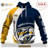 Custom Nashville Predators Sweatshirt NHL Hoodie 3D, You laugh I Laugh You Cry I Cry