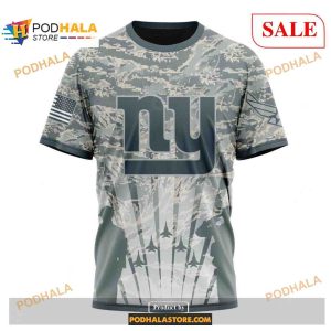 Custom New York Giants Honor US Air Force Veterans Shirt NFL Hoodie 3D 3