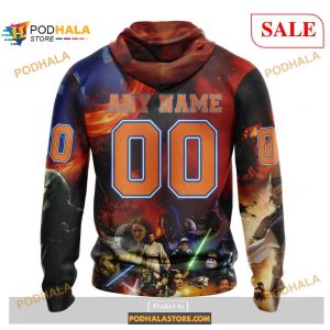 Custom New York Islanders Design X Star War Nhl 3d Shirt 3d Hoodie 2
