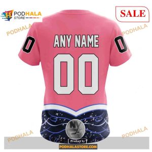 Custom New York Islanders Fights Cancer Nhl 3d Shirt 3d Hoodie 4