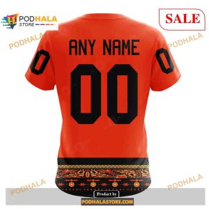Custom New York Islanders National Day For Truth And Reconciliation Nhl 3d Hoodie 4