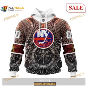 Custom New York Islanders Norse Viking Symbols Nhl 3d Shirt 3d Hoodie 2