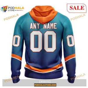 Custom New York Islanders Unisex With Retro Concepts NHL 3D Shirt