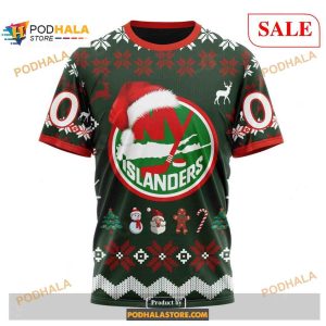 Custom New York Islanders Unisex 3d Shirt Christmas Nhl 3d Hoodie 3
