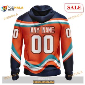Custom New York Islanders Unisex With Retro Concepts Nhl 3d Shirt 3d Hoodie 2