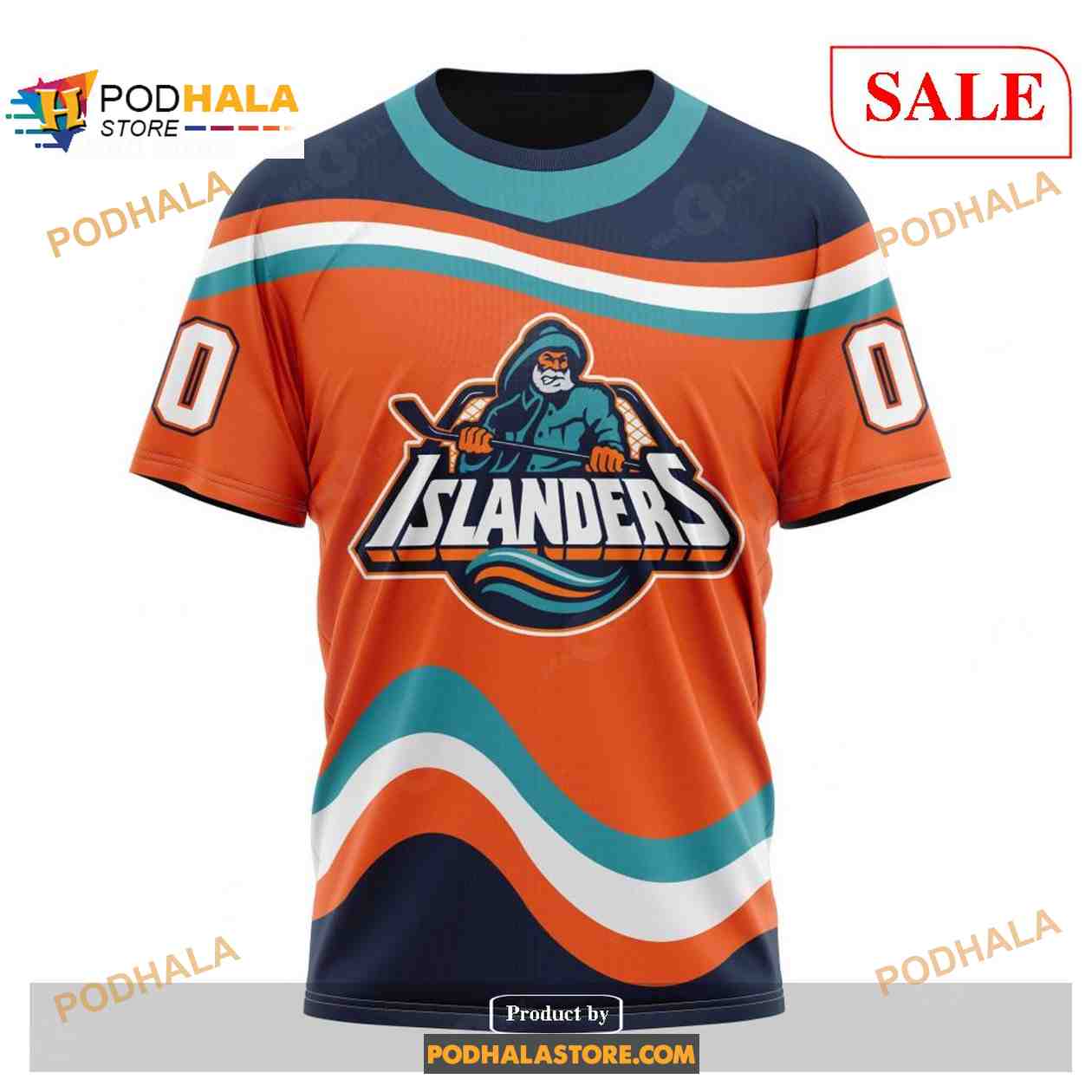 Personalized NHL New York Islanders Special Black Hockey Fights Cancer  Unisex Tshirt