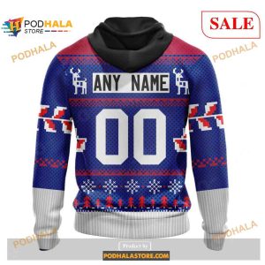 Custom New York Rangers Chrismas Season Nhl Shirt Hoodie 3d 2