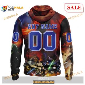 Custom New York Rangers Design X Star War Nhl Shirt Hoodie 3d 2
