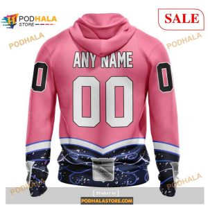 Custom New York Rangers Fights Cancer Nhl Shirt Hoodie 3d 2