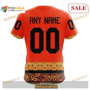 Custom New York Rangers National Day For Truth And Reconciliation Nhl Shirt Hoodie 3d 4