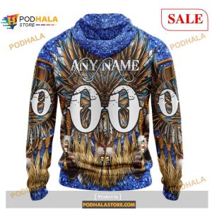 Custom New York Rangers Native Costume Design Nhl Shirt Hoodie 3d 2