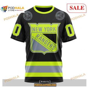 Custom New York Rangers Unisex Firefighter Uniforms Color Nhl Shirt Hoodie 3d 3
