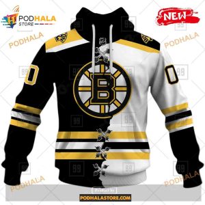 Boston Bruins Pooh Bear Hoodie 3D Custom Pride Gift - Personalized Gifts:  Family, Sports, Occasions, Trending
