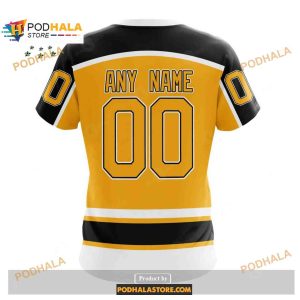 Custom Nhl Boston Bruins Reverse Retro Redesign Shirt Hoodie 3d 4