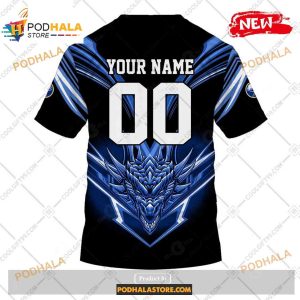 Custom Nhl Buffalo Sabres Dragon Design Shirt Hoodie 3d 4
