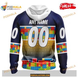 Custom Nhl Buffalo Sabres Puzzle Game Gradients Full Color Shirt Hoodie 3d 2